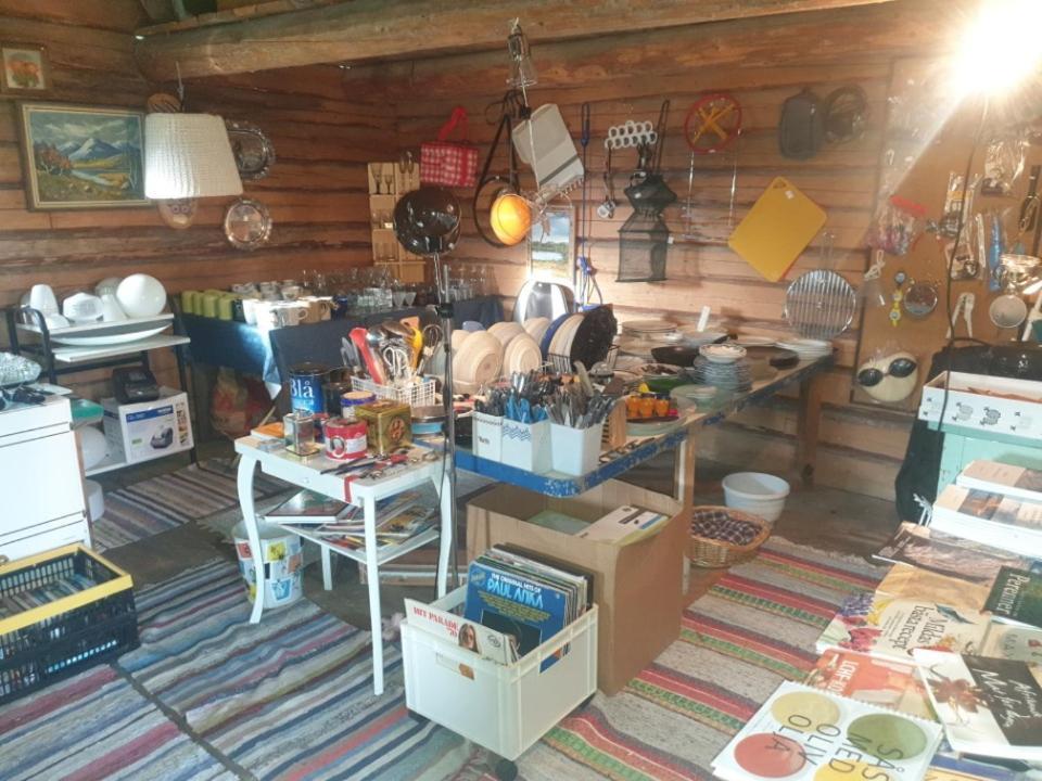 Stugor Storsjoens Strand Hackas Екстериор снимка